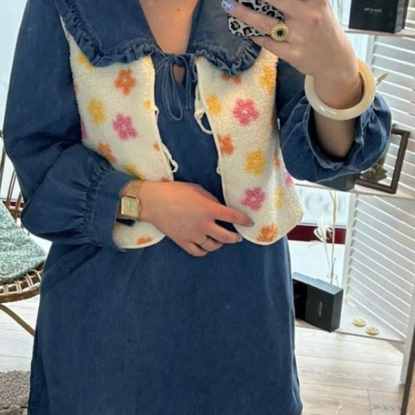 Robe en jean Claudine