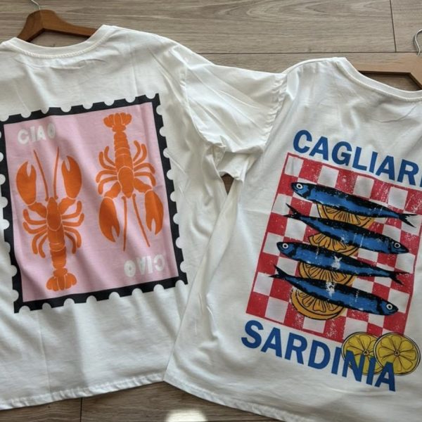 T-shirt crabe