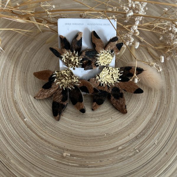 Boucle d'oreille Léo