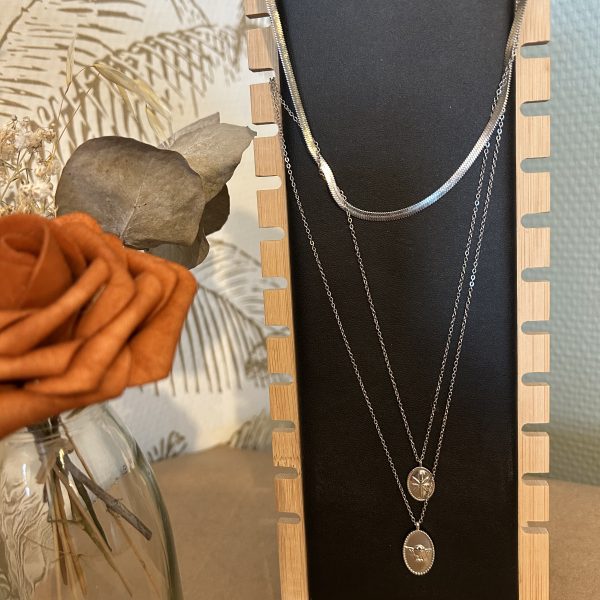 Collier 3 rangs bis
