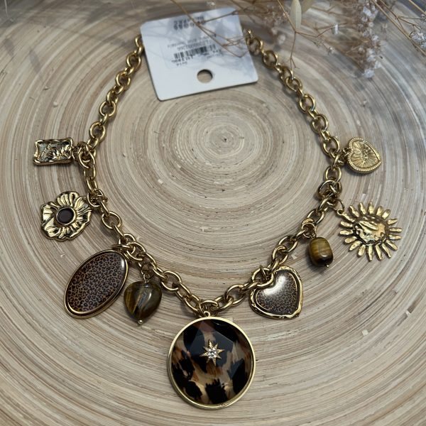 Collier charm's choco