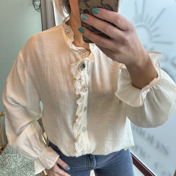 Blouse bijoux
