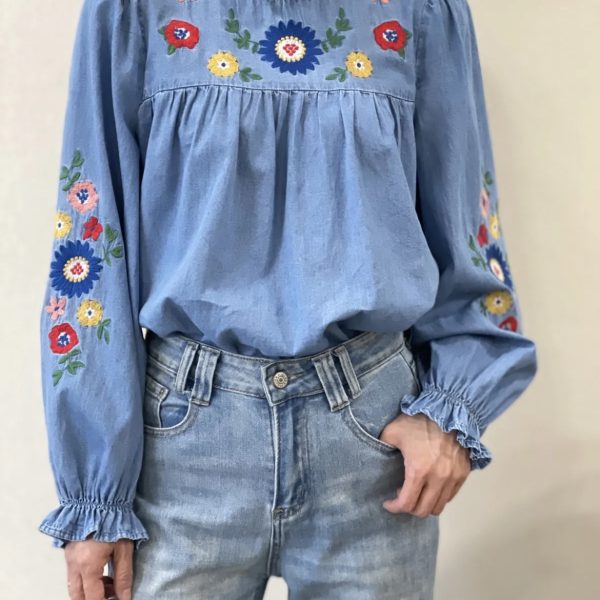 Blouse en jean