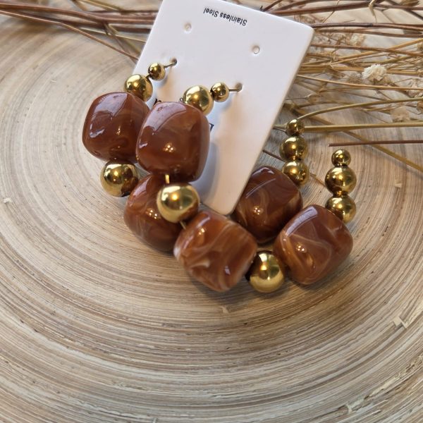 Boucles d'oreille créoles 1