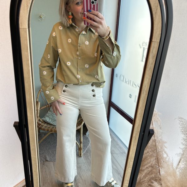 Chemise Fleurs